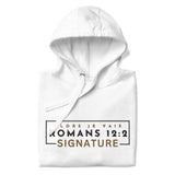 ROMANS 12:2 RO-LUX SIGNATURE HOODIE