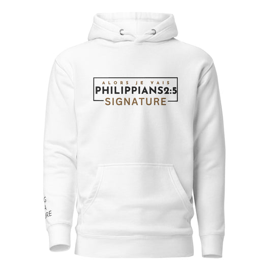 PHILLIPPIANS 2:5 LUXURY WORSHIP HOODIE