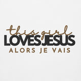 THIS GIRL LOVES JESUS LUXURY HOODIE STYLE WORSHIP