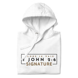 1 JOHN 2:6 SIGNATURE WORSHIP LUX HOODIE