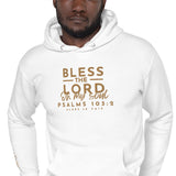 BLESS THE LORD GOLD LUXURY HOODIE