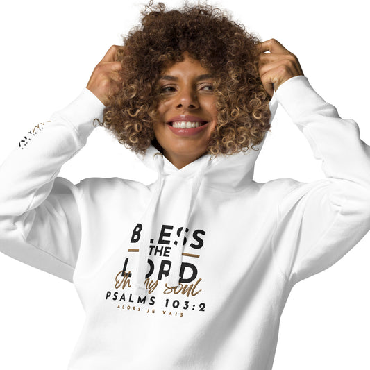 BLESS THE LORD WRSHP+BLESS LUXURY HOODIE