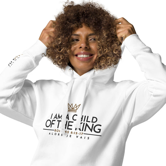 CHILD OF THE KING WHITE LUX HOODIE