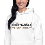 PHILLIPPIANS 2:5 LUXURY WORSHIP HOODIE