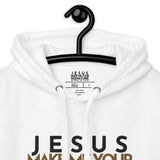 JESUS MAKE ME YOUR SIGNATURE LUX HOODIE -POP OF GOLD-