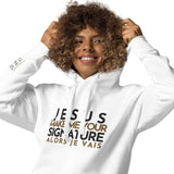 JESUS MAKE ME YOUR SIGNATURE LUX HOODIE -POP OF GOLD-