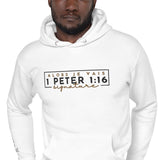 1 PETER 1:16 - SIGNATURE WORSHIP LUX HOODIE