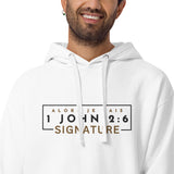 1 JOHN 2:6 SIGNATURE WORSHIP LUX HOODIE