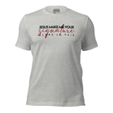 RED SIGNATURE WORSHIP TEE