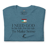 I NEED GOD DES1 t-shirt