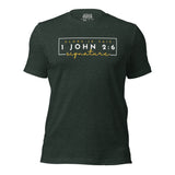 1 JOHN 2:6 SIGNATURE BLESS TEE