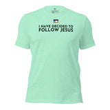 FOLLOW JESUS  -W- Unisex t-shirt