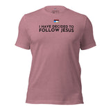 FOLLOW JESUS  -W- Unisex t-shirt