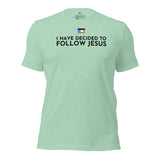 FOLLOW JESUS  -W- Unisex t-shirt