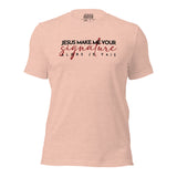 RED SIGNATURE WORSHIP TEE