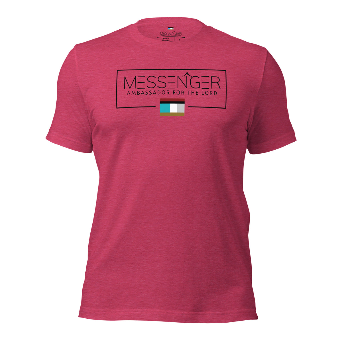 messenger (3) white TEE Unisex t-shirt