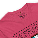 messenger (3) white TEE Unisex t-shirt