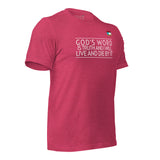 GOD'S WORD 2 Unisex t-shirt