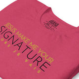 CLASSIC SIGNATURE GOLD HIGHLIGHT WORSHIP TEE