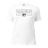 messenger (3) white TEE Unisex t-shirt