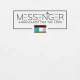 messenger (3) white TEE Unisex t-shirt