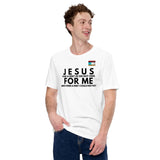 Jesus for me -w- tee Unisex t-shirt