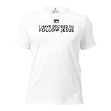 FOLLOW JESUS  -W- Unisex t-shirt