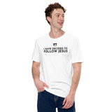 FOLLOW JESUS  -W- Unisex t-shirt