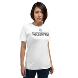 FOLLOW JESUS  -W- Unisex t-shirt