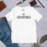 FOLLOW JESUS  -W- Unisex t-shirt