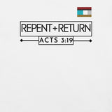 REPENT AND RETURN MSSENGER TEE Unisex t-shirt