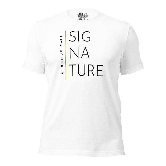 V-SIGNATURE SIGNATURE TEE