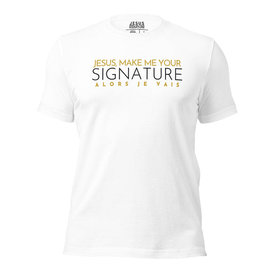 CLASSIC SIGNATURE GOLD HIGHLIGHT WORSHIP TEE