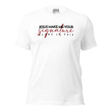 RED SIGNATURE WORSHIP TEE