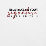 RED SIGNATURE WORSHIP TEE