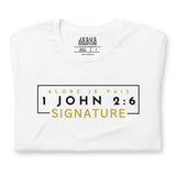 1 JOHN 2:6 SIGNATURE WORSHIP TEE