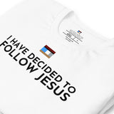 FOLLOW JESUS  -W- Unisex t-shirt