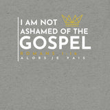 I AM NOT AHAMED OF THE GOSPEL (2) UNISEX TEE