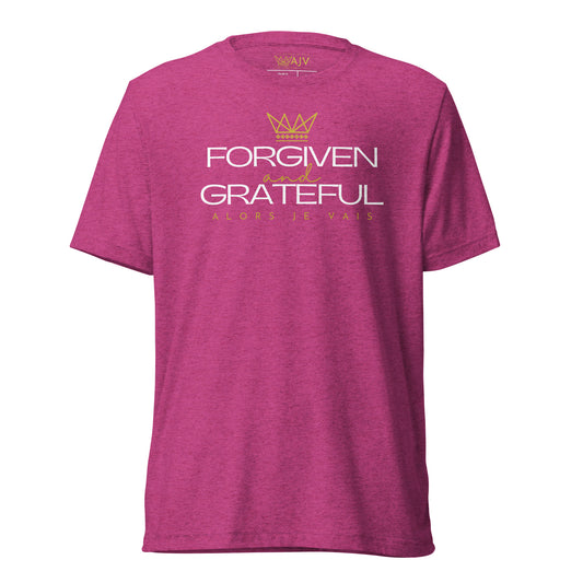 FORGIVEN AND GRATEFUL TEE *CCWP+1