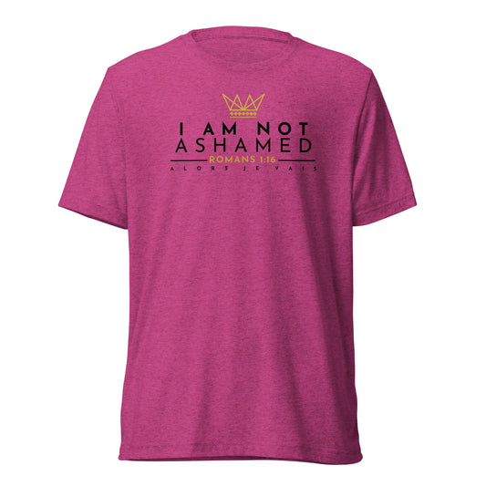 I AM NOT ASHAMED AJV TEE *CCB-LOVE-CLASSIC