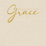 PRODUCT OF GRACE TEE -GOLD