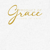 PRODUCT OF GRACE TEE -GOLD