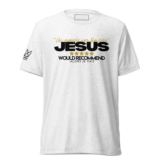 JESUS - HIS EXAMPLE WAS FLAWLESS - 5 STARS ...AJV TEE *FAV*