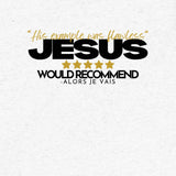 JESUS - HIS EXAMPLE WAS FLAWLESS - 5 STARS ...AJV TEE *FAV*