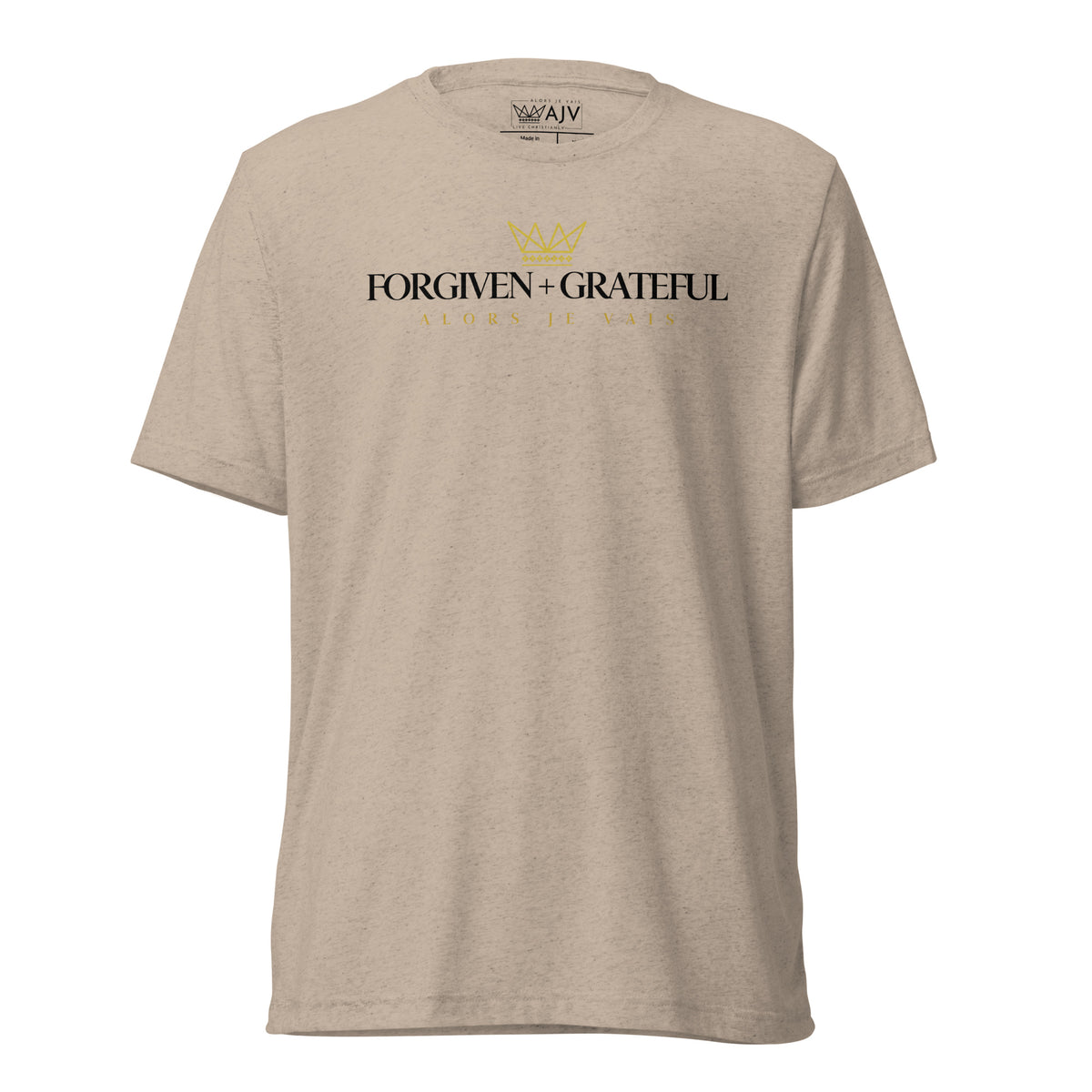 FORGIVEN & GRATEFUL UNISEX TEE *ORIGINAL