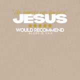 JESUS - HIS EXAMPLE WAS FLAWLESS UNISEX TEE